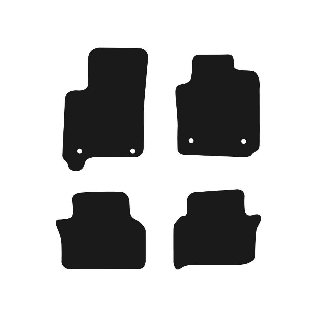 Vauxhall Meriva (2003-2005) Car Mats Mat Shape