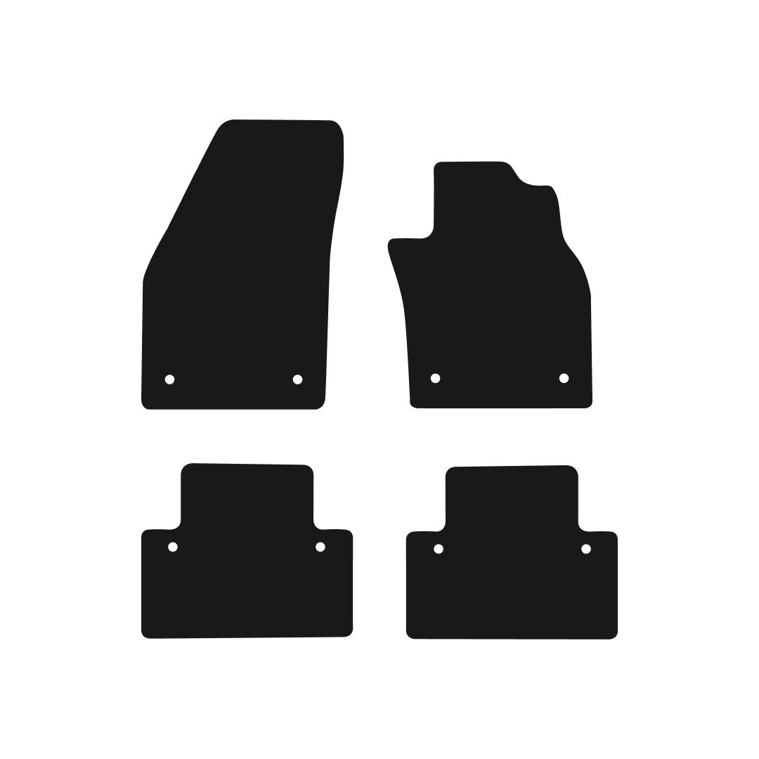 Volvo C30 Automatic (2007-2013) Car Mats Mat Shape