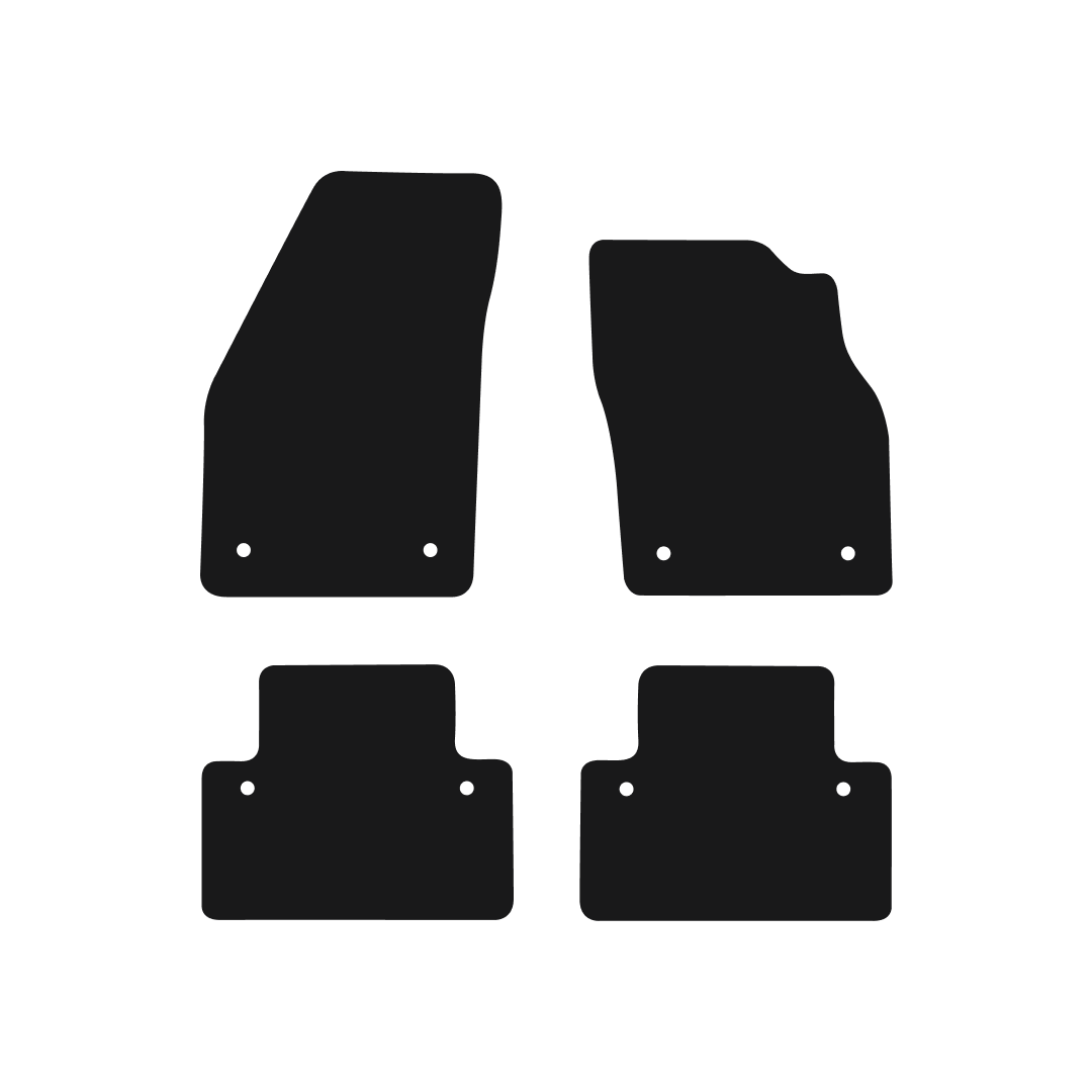 Volvo C30 Manual (2007-2013) Car Mats Mat Shape