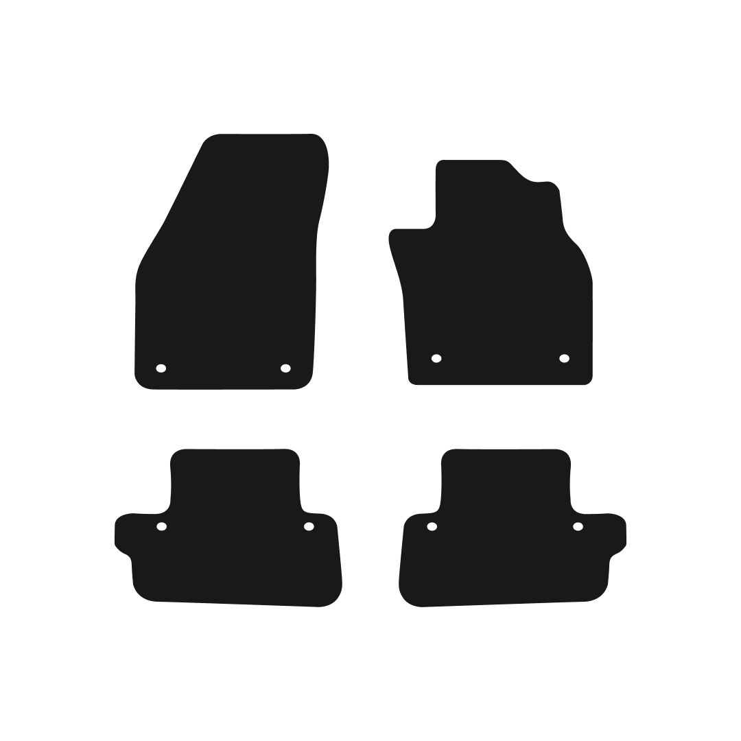 Volvo C70 Automatic (2006-2013) Car Mats Mat Shape