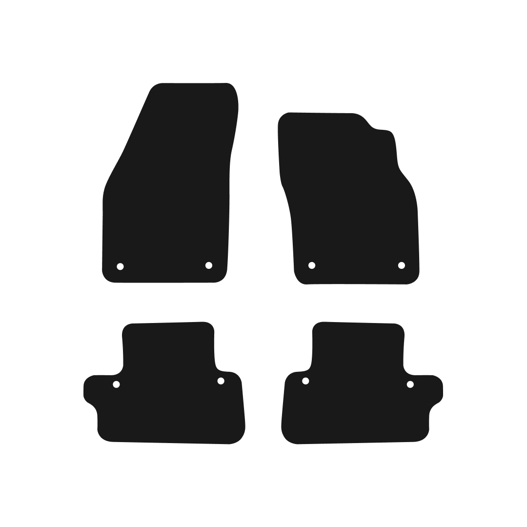 Volvo C70 Manual (2006-2013) Car Mats Mat Shape