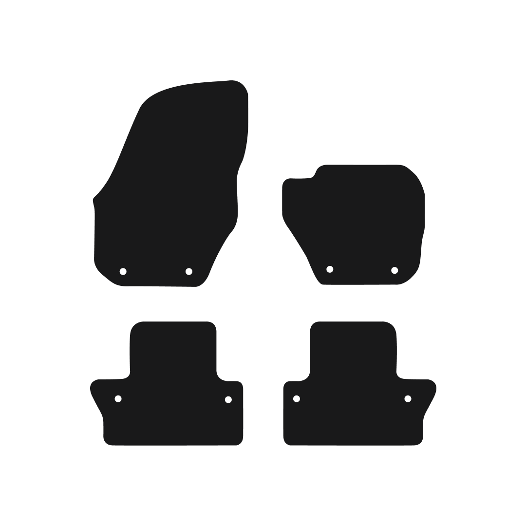 Volvo S60 (2010-2018) Car Mats Mat Shape