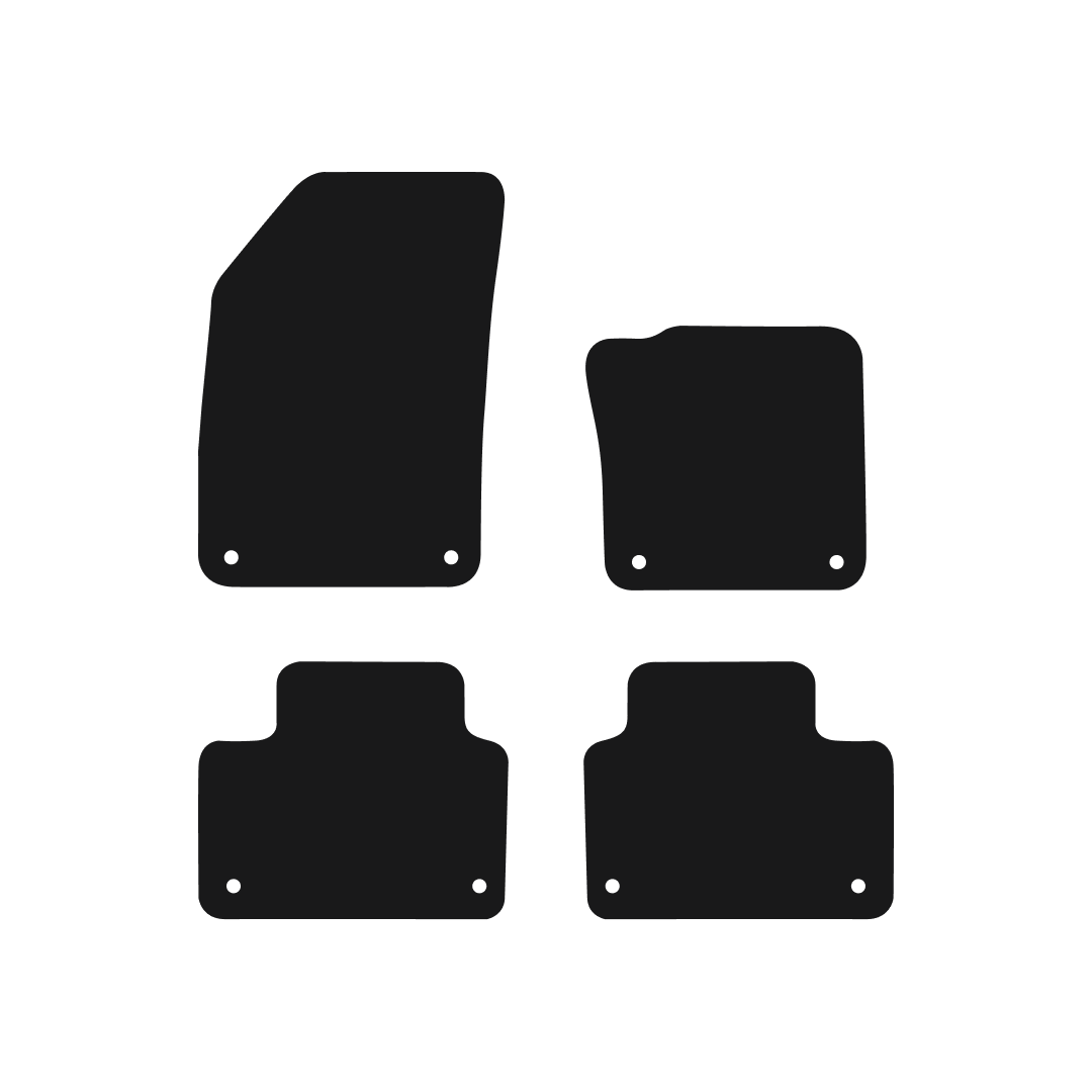 Volvo V60 Auto (2018-2024) Car Mats Mat Shape