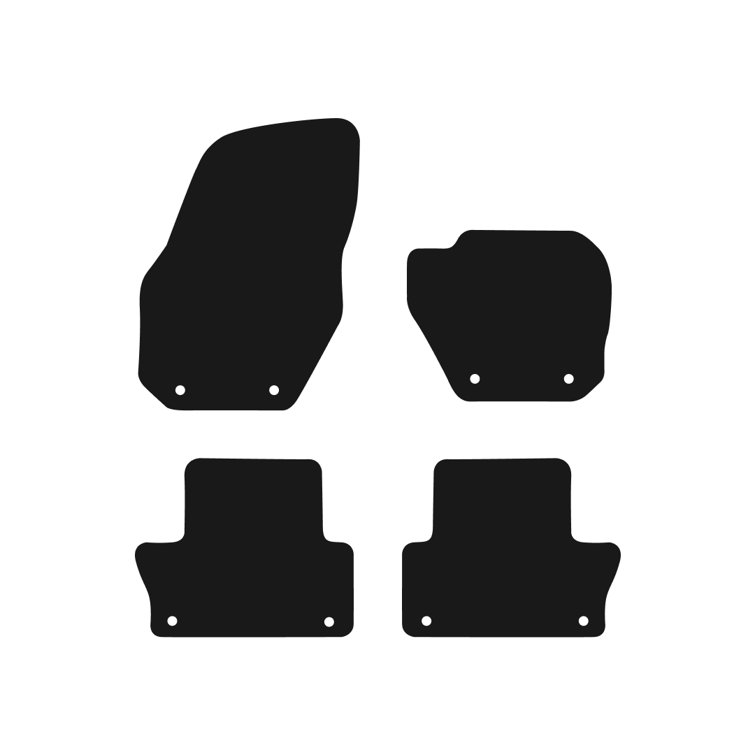 Volvo XC60 (2008-2017) Car Mats Mat Shape