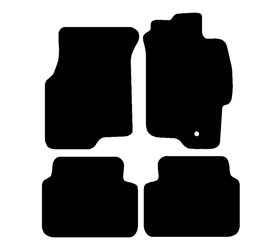 Rover 45 (2000-2005) Car Mats Mat Shape