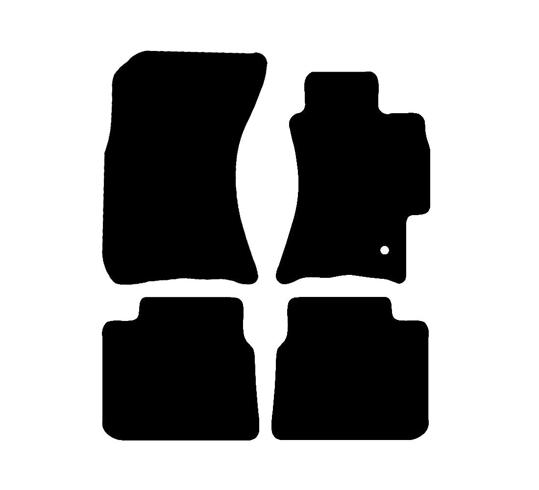 Subaru Legacy (2004-2009) Car Mats Mat Shape