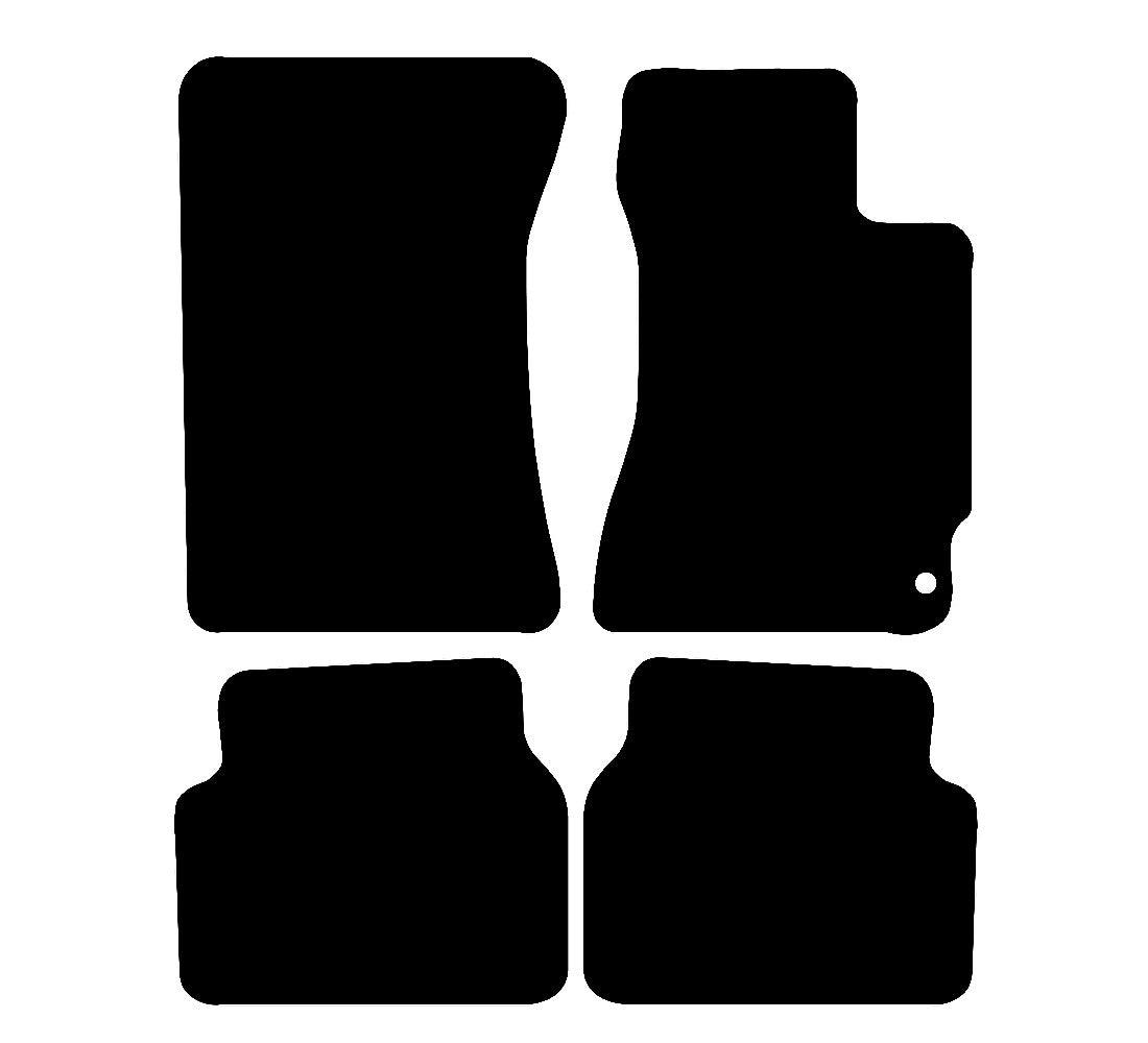 Subaru Forester (2003-2009) Car Mats Mat Shape