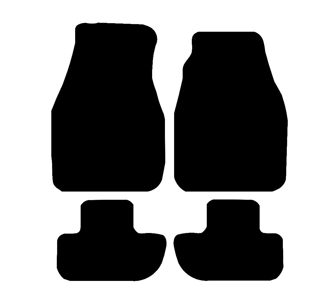 Alfa Romeo GTV (1997-2006) Car Mats Mat Shape