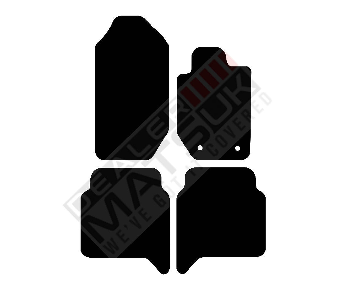 Ford Ranger Mk3 (2012-2019) Double Cab Load Mat (line fitted) Mat Shape