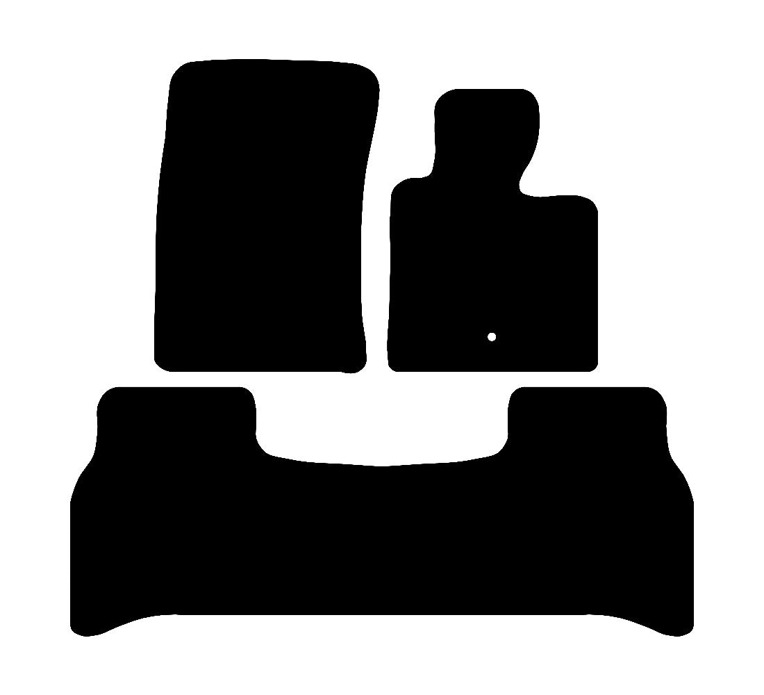 Land Rover Range Rover (2007-2012) Car Mats Mat Shape