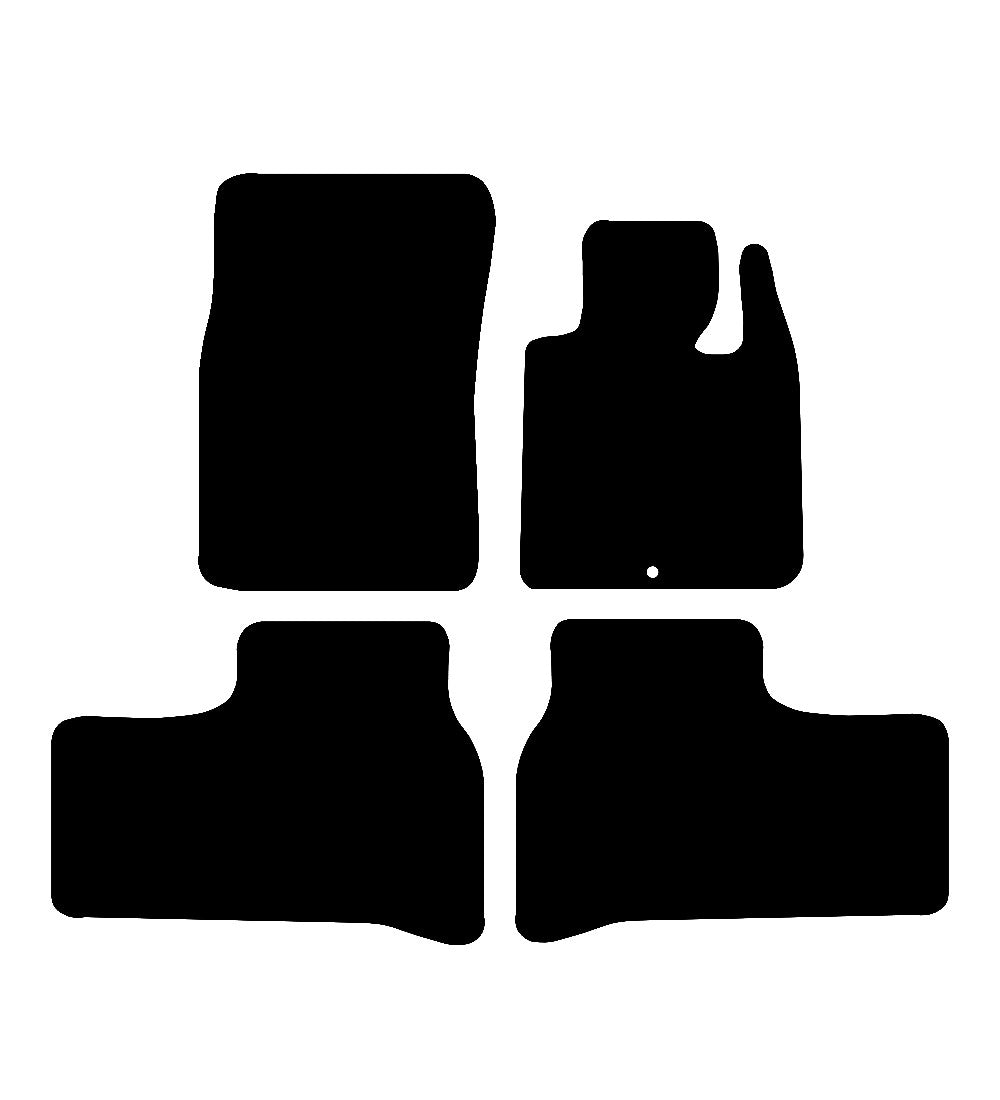 Land Rover Range Rover (2003-2007) Car Mats Mat Shape