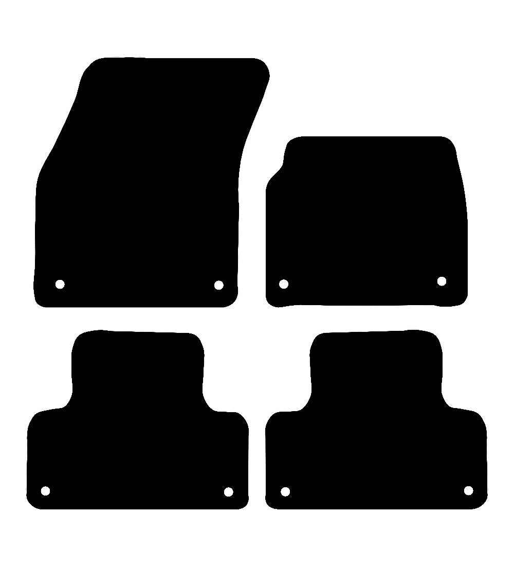 Land Rover Range Rover Evoque Coupe (2011-2020) Car Mats Mat Shape