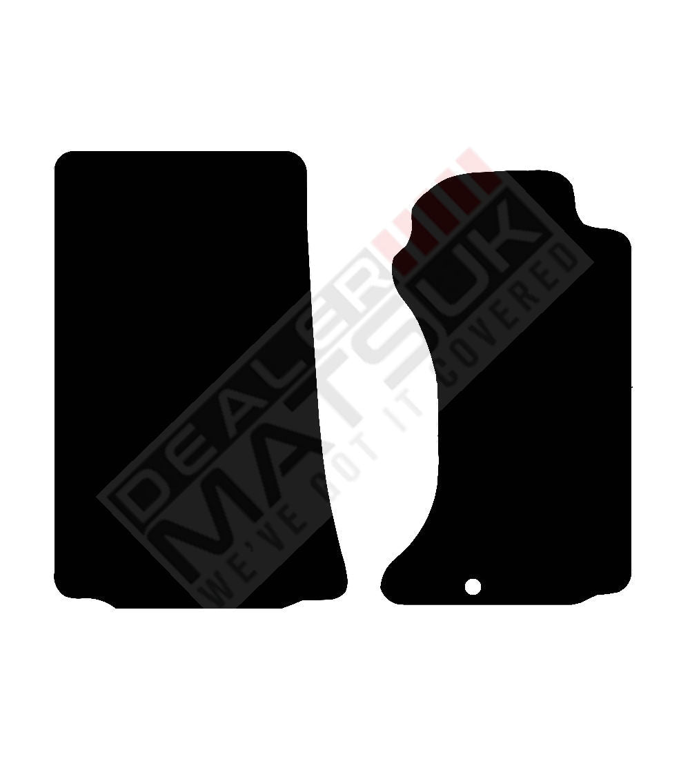 Mazda MX-5 (2006-2014) Car Mats (MK-3) 1-clip Mat Shape