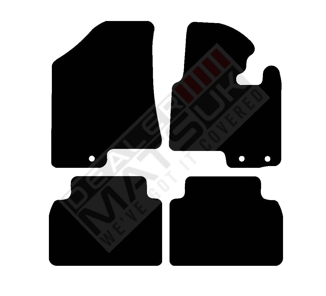 Kia Sportage (2010-2016) Car Mats Mat Shape