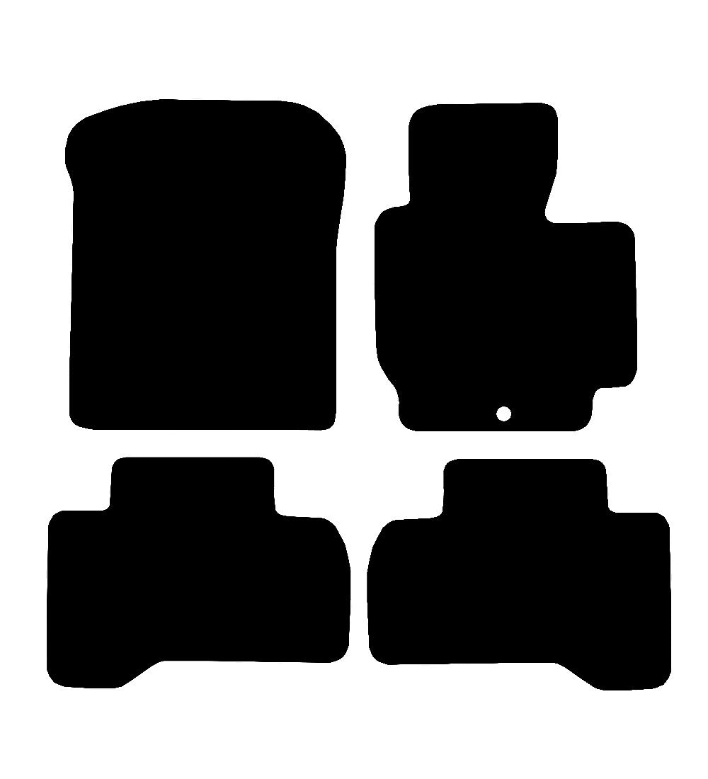 Suzuki Grand Vitara (2005-2013) Car Mats (5 Door - LWB) Mat Shape