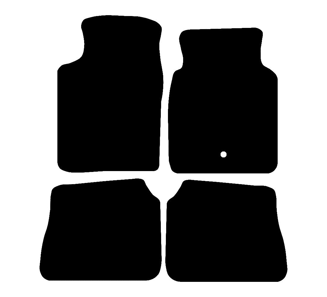 Renault Megane (1996-2003) Car Mats Mat Shape