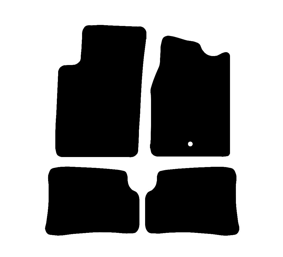 Renault Megane Coupe (1996-2002) Car Mats Mat Shape