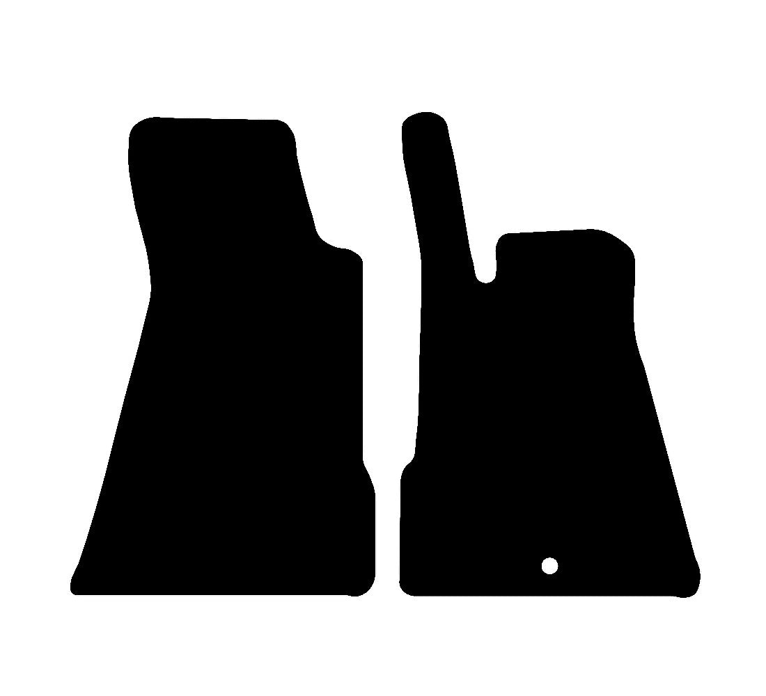 Smart Roadster (2003-2007) Car Mats Mat Shape