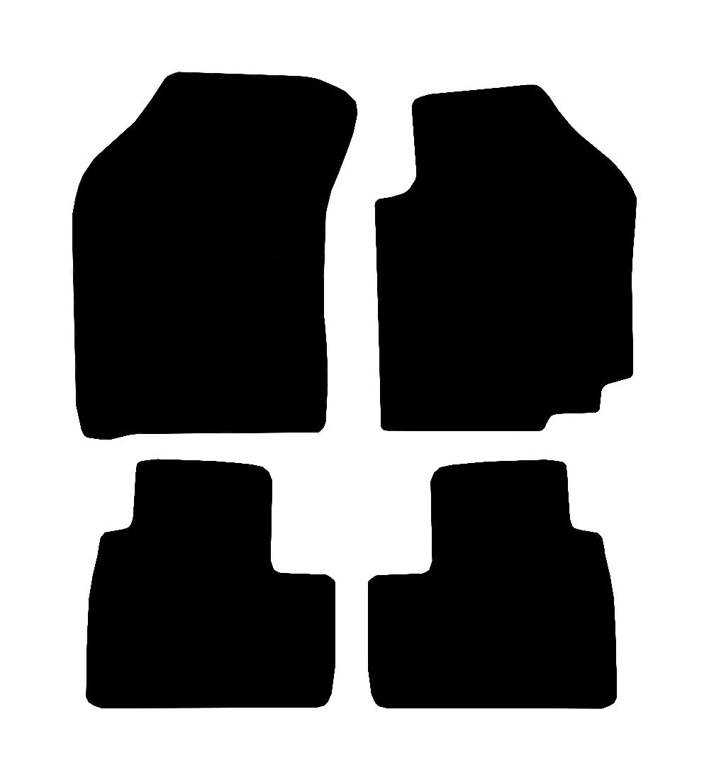 Suzuki Swift Hatchback Automatic (2005-2010) Car Mats Mat Shape