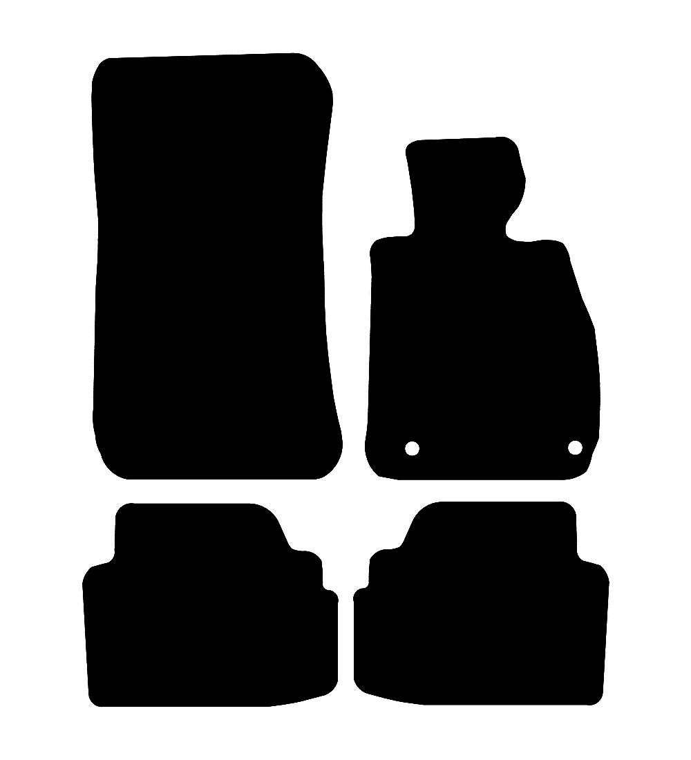 BMW 3 Series E92 Coupe (2006-2013) Car Mats Mat Shape
