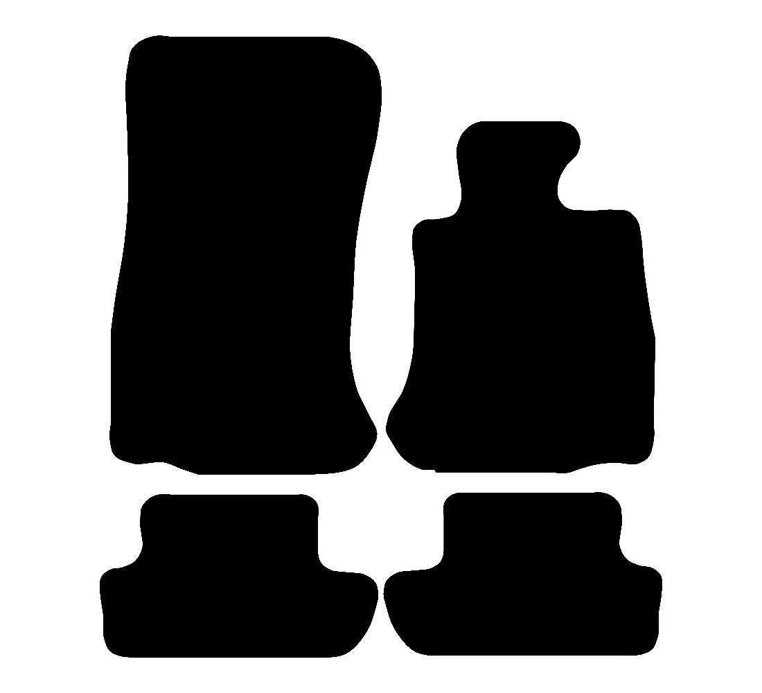 BMW 6 Series F12-F13 (2012-2018) Car Mats (Coupe-Convertible) Mat Shape