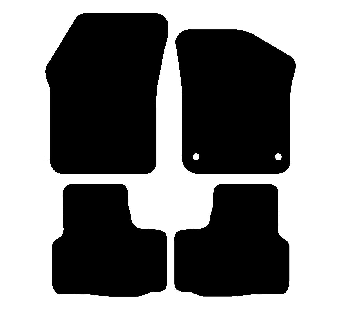 Skoda Citigo Electric (2019-2024) Car Mats Mat Shape