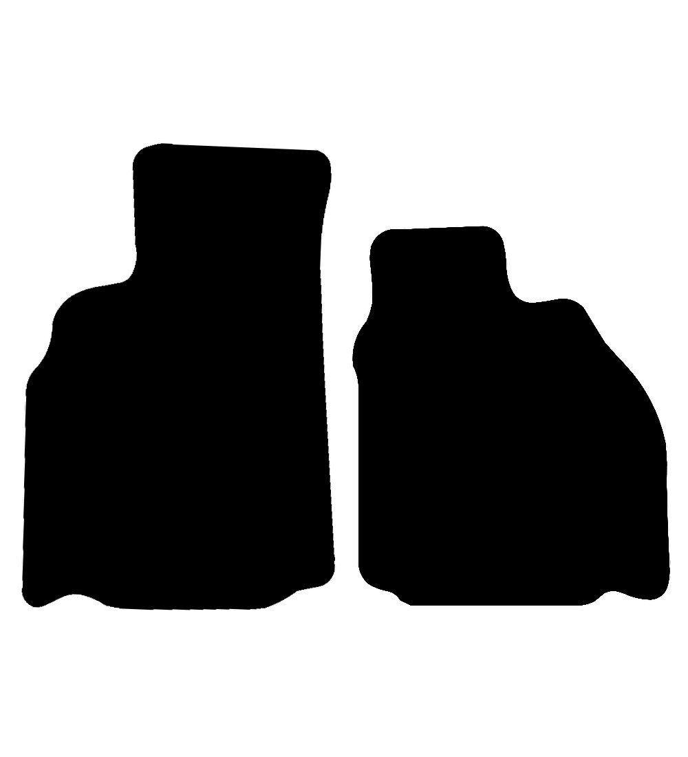Porsche Boxster (1998-2004) Car Mats Mat Shape