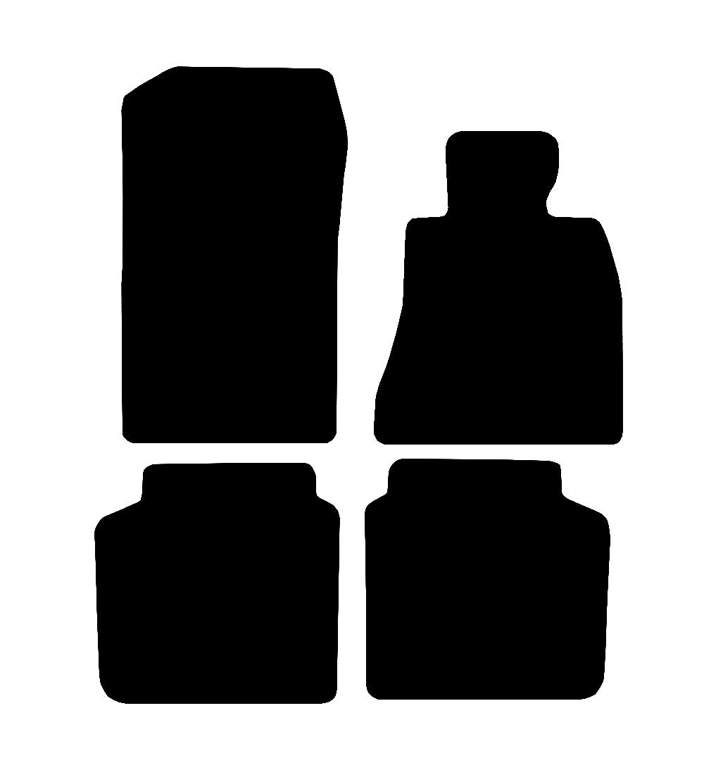 BMW 7 Series G11 (2015-2024) Car Mats (Long Wheel Base Version) Mat Shape