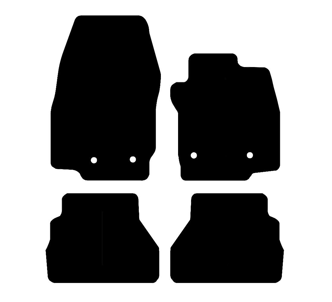 Ford S Max (2021-2025) Car Mats Mat Shape