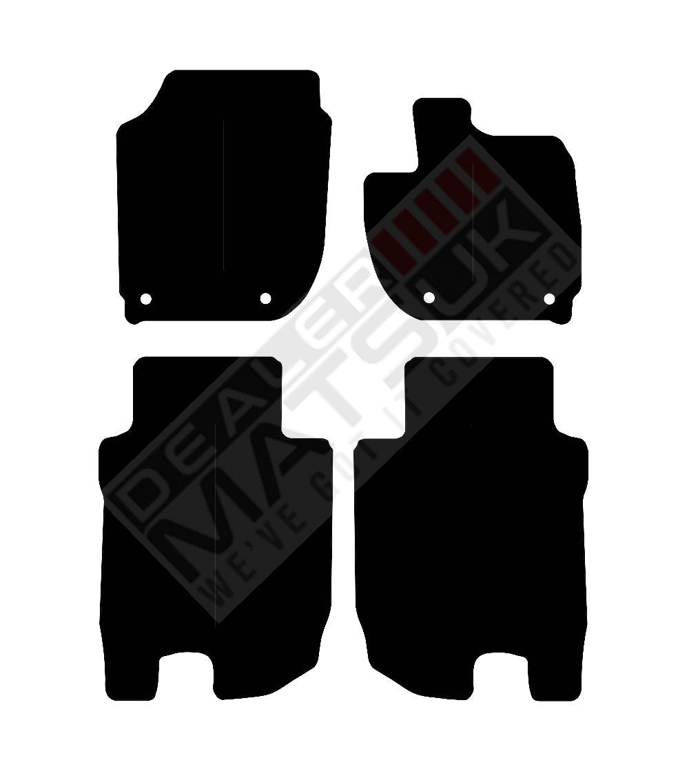 Honda HR-V (2015-2020) Car Mats (2 clips) Mat Shape