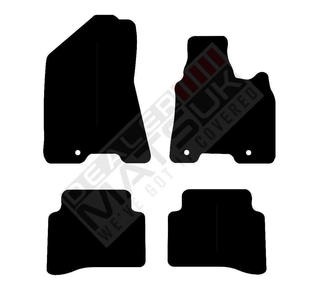 Kia Sportage (2016-2019) Car Mats (Hook Fixings) Mat Shape