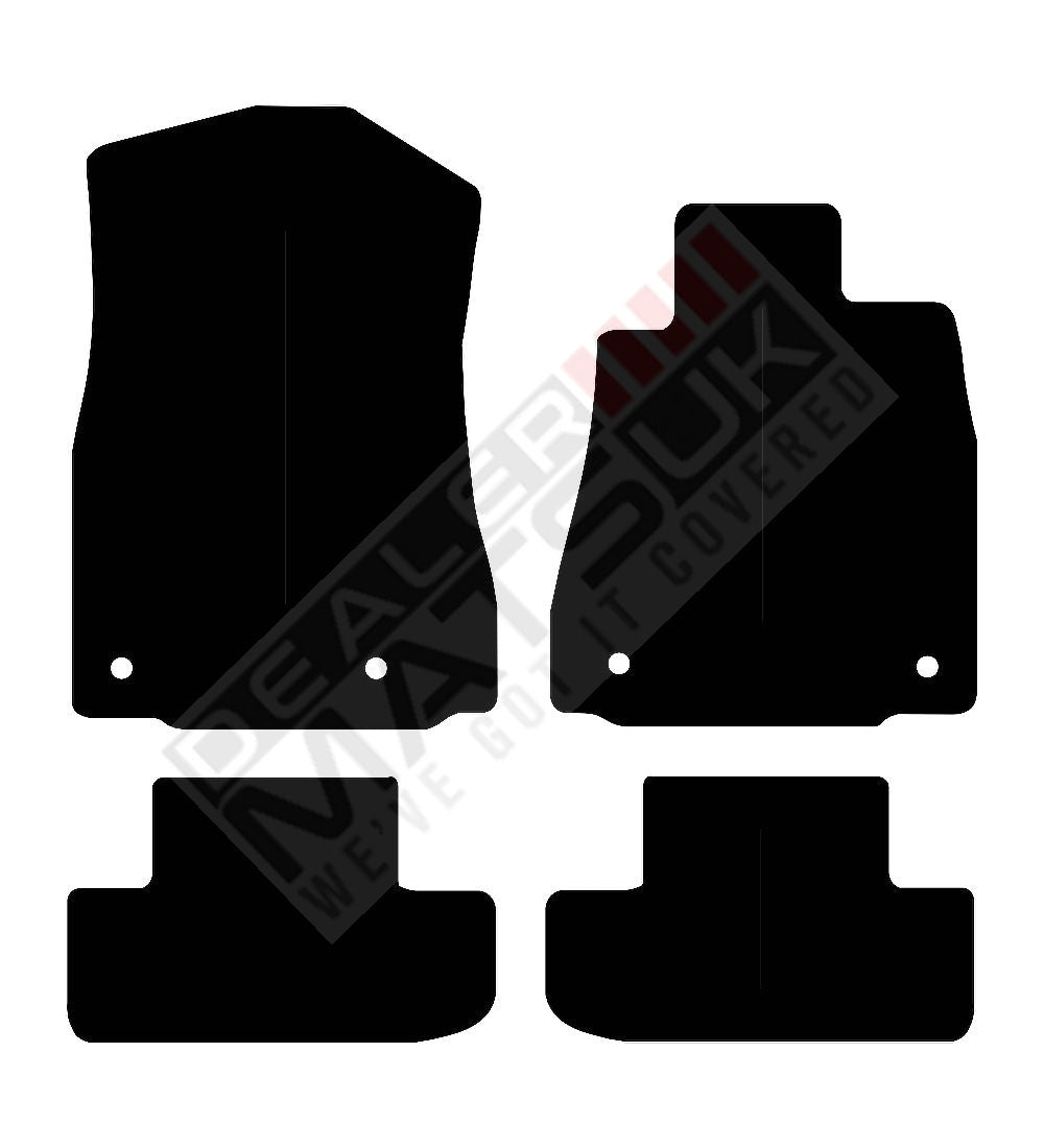 Lexus RC 300H (2015-2024) Car Mats Mat Shape