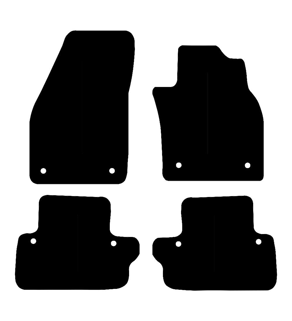 Volvo C70 Automatic (2006-2013) Car Mats Mat Shape