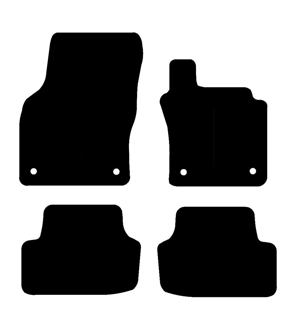 Volkswagen Tiguan Allspace (2018-2024) Car Mats Mat Shape