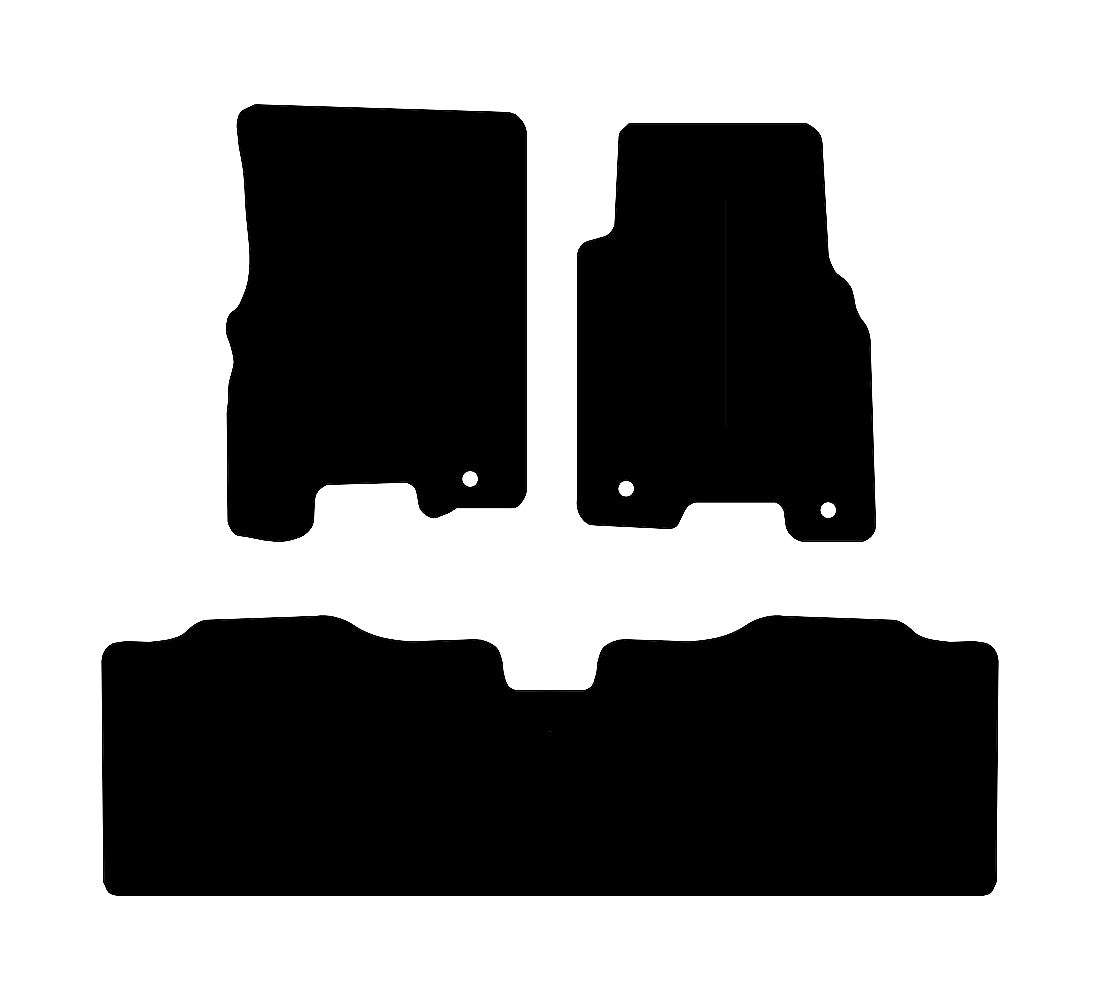 Ssangyong Karando (1996-2003) Car Mats Mat Shape