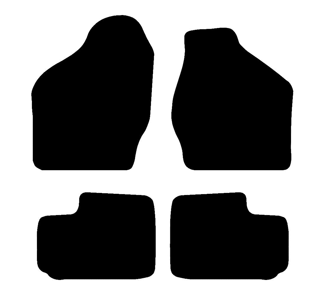Suzuki Ignis (2000-2008) Car Mats Mat Shape