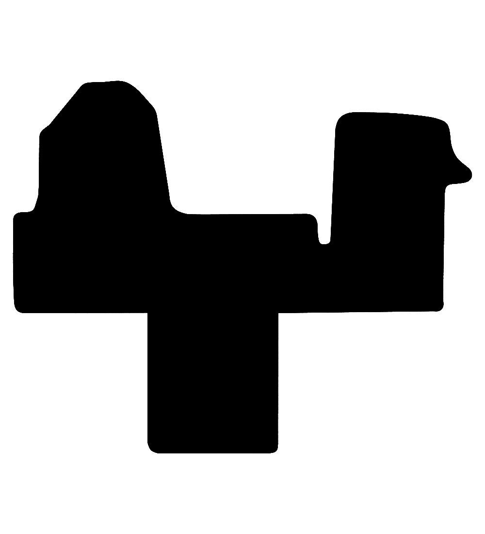 Vauxhall Movano (2010-2021) Car Mats Mat Shape