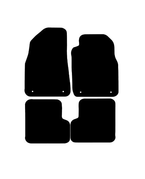 MG MG3  (2014-2024) Car Mats Mat Shape