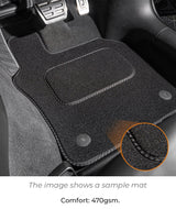 Mitsubishi L200 Double Cab (2015-2024) Car Mats (Stepped Edge)