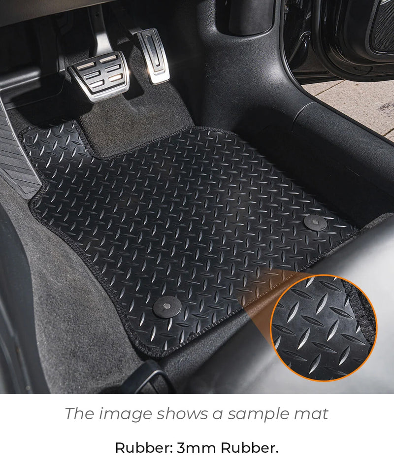 Mazda 2 (2007-2015) Car Mats (With Clips)