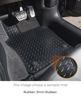 Fiat Scudo (2007-2016) Car Mats (Full Rear Section)